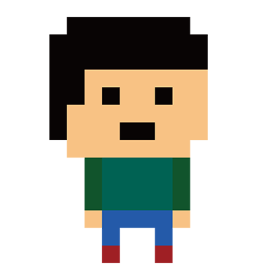 ピクセルキャラ男子
